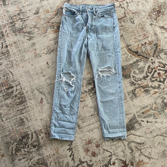 Levi's Denim - LEVI distressed jeans